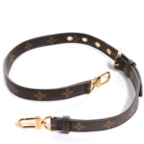 louis vuitton black guitar strap|louis vuitton monogram adjustable strap.